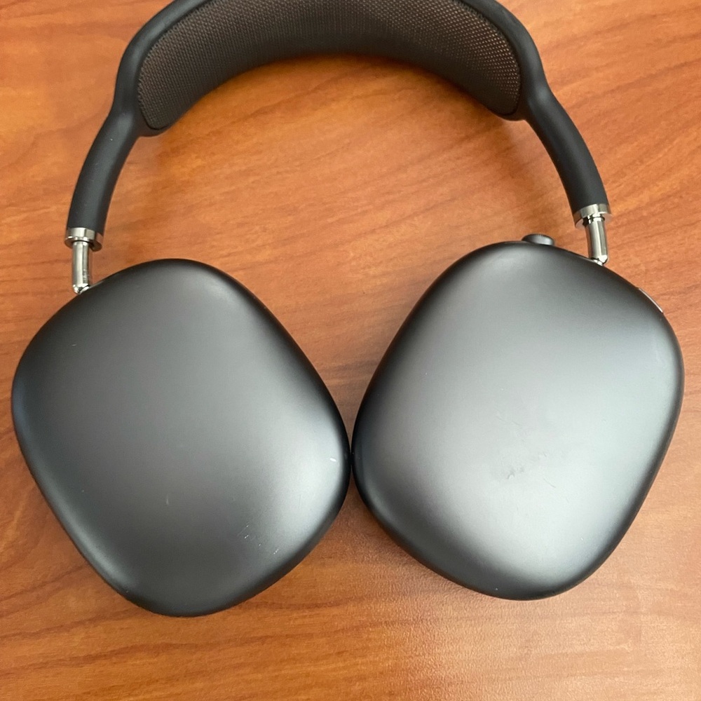 Matte Black Over-Ear Headphones